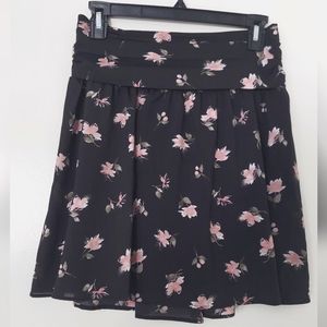 NewYork&Company Floral Mini Skirt